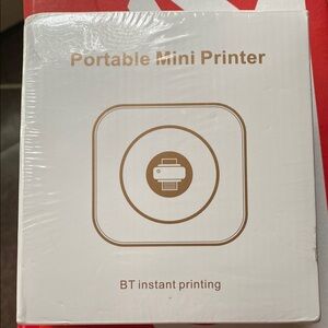 Portable Mini Printer - White